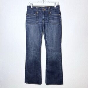 AG Goldschmied‎ Jeans Sz 29 x 32 Boot Unique Patch Pocket Flap Boho 70s Harper?